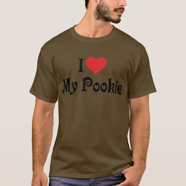 Ich Liebe mein Pookie T-Shirt (Vorderseite)