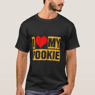 Ich Liebe mein Pookie Valentine Romantisches Paar T-Shirt