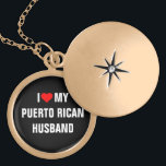 Ich Liebe mein Puerto-Rico-Ehemann Medaillon<br><div class="desc">Ich Liebe mein Puerto-Rico-Ehemann</div>