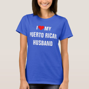 Ich Liebe mein Puerto-Rico-Ehemann T-Shirt