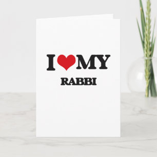Ich Liebe mein Rabbi Karte