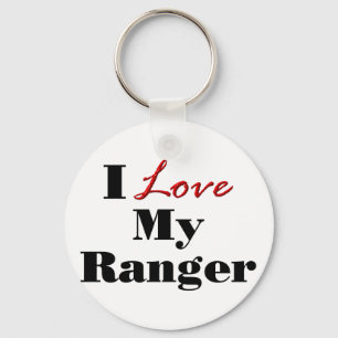 Ich Liebe mein Ranger Schlüsselanhänger