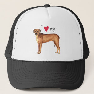 Ich Liebe mein Rhodesian Ridgeback Truckerkappe