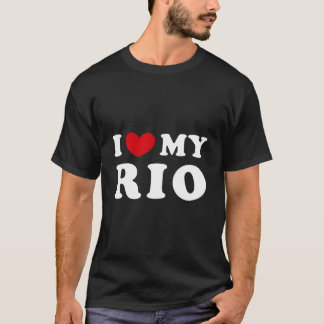 Ich liebe mein Rio Ich Er mein Rio T-Shirt