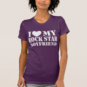 Ich Liebe mein Rock Star Boyfriend T-Shirt