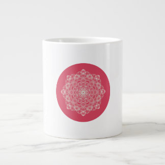 Ich Liebe mein rosa Leben | Silent ASMR Art Jumbo-Tasse