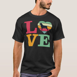 Ich Liebe mein Rottweiler Rottweiler Besitzer Hund T-Shirt