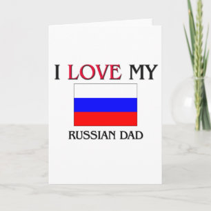 Ich Liebe mein russischer Vater Karte