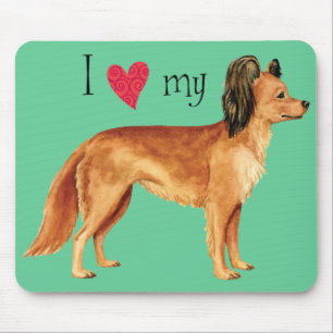Ich Liebe mein russisches Spielzeug Mousepad