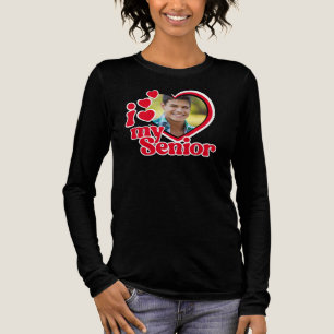 Ich liebe mein Senior-Grad-Foto individuell Tri-Blend Shirt