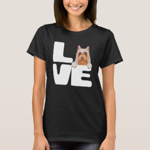 Ich Liebe mein Silky Terrier Dog T-Shirt