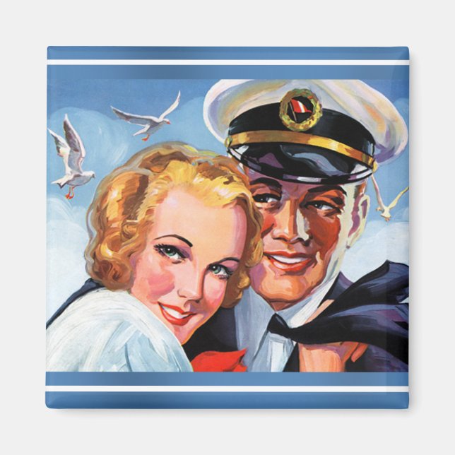 Ich Liebe mein Soldat Magnet (Vorne)