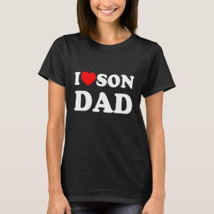 Ich Liebe mein SON VATER für Papa Von Son Vater So T-Shirt