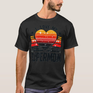 ICH LIEBE MEIN SUPERMOM 2 T-Shirt