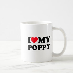 Ich liebe mein süßes Herz Opa Familie Kaffeetasse