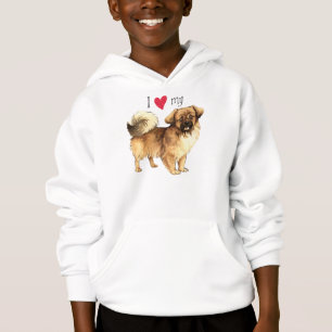 Ich Liebe mein tibetisches Spanisch Hoodie
