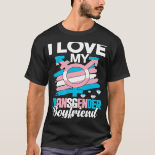 Ich Liebe mein Transgender-Freund LGBT Trans Pride T-Shirt