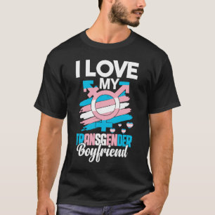 Ich Liebe mein Transgender-Freund LGBT Trans Pride T-Shirt