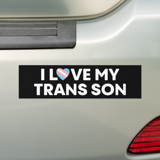 Ich Liebe Mein Transgender Son LGBT Trans Mama Vat Autoaufkleber (Auf Auto)