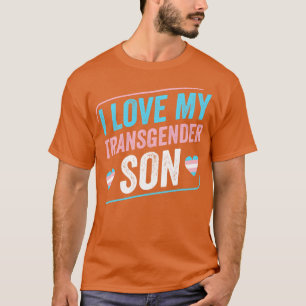 Ich Liebe mein Transgender Son Trans Pride Transge T-Shirt