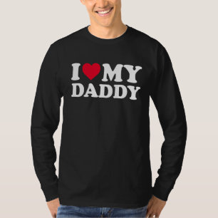 Ich Liebe, mein Vater, ich höre meinen Papa T-Shirt