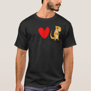 Ich Liebe mein winziges DrachenReptilienpferd Geck T-Shirt