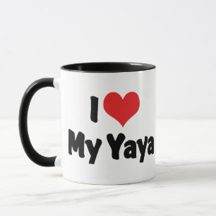 Ich Liebe mein Yaya Tasse