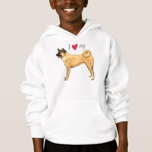 Ich Liebe meine Akita Hoodie