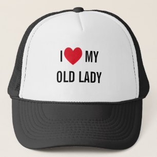 Ich Liebe meine Alte Lady Truckerkappe