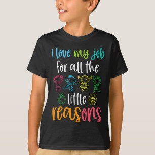 Ich Liebe meine Arbeit aus allen kleinen Gründen 1 T-Shirt