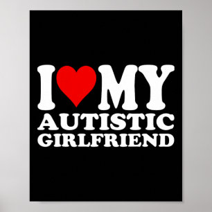 Ich Liebe meine Autistische Freundin höre ich mein Poster