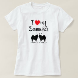 Ich Liebe meine beiden Schwammen T-Shirt