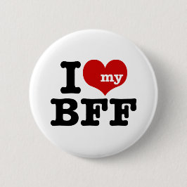 Ich Liebe meine BESTE FREUNDIN Button