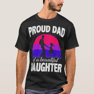 Ich Liebe meine Bisexuelle Tochter stolz Mama Vate T-Shirt