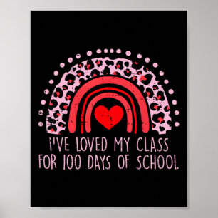 Ich liebe meine Cl seit 100 Tagen Schule Frauen Te Poster