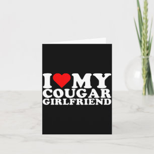Ich liebe meine Cougar-Freundin Ich liebe meine Co Karte