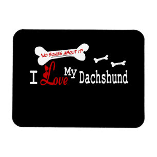 Ich Liebe meine Dackel Magnet