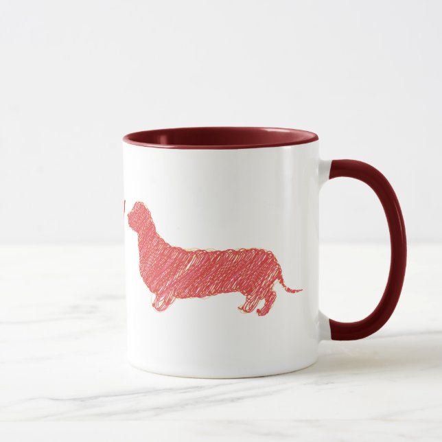 Ich Liebe meine Dackel Tasse (Rechts)