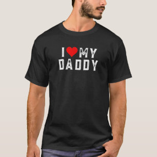 Ich Liebe meine Daddy-Familie, die HerzDaddy passt T-Shirt