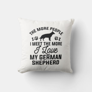 Ich Liebe meine deutsche Schäferin Kissen