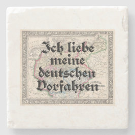 Ich Liebe meine deutschen Vorfahren Stone Unterset Steinuntersetzer