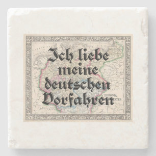 Ich Liebe meine deutschen Vorfahren Stone Unterset Steinuntersetzer