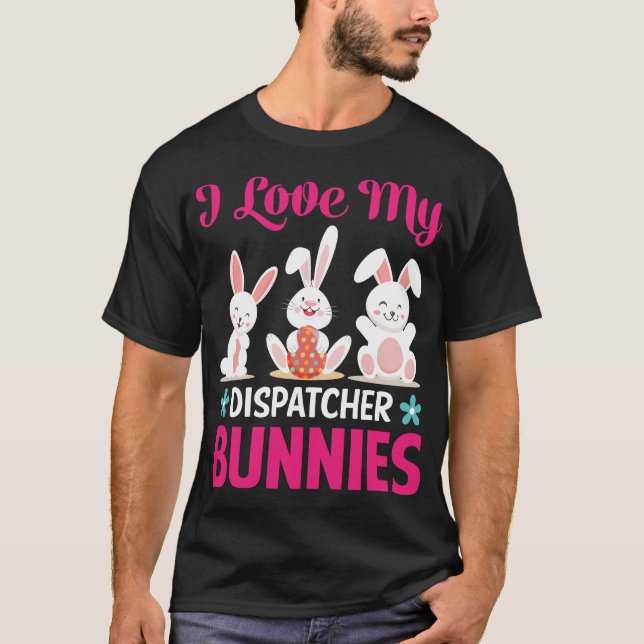 Ich Liebe meine Dispatcher T-Shirt (Vorderseite)