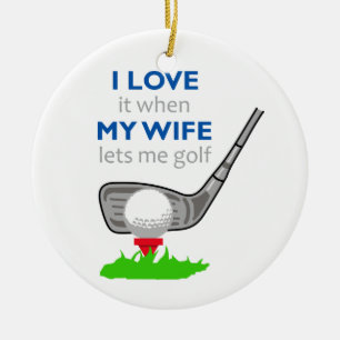 Ich Liebe meine Ehefrau Keramik Ornament