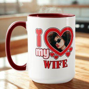 Ich Liebe meine Ehefrau Personalisiert Tasse