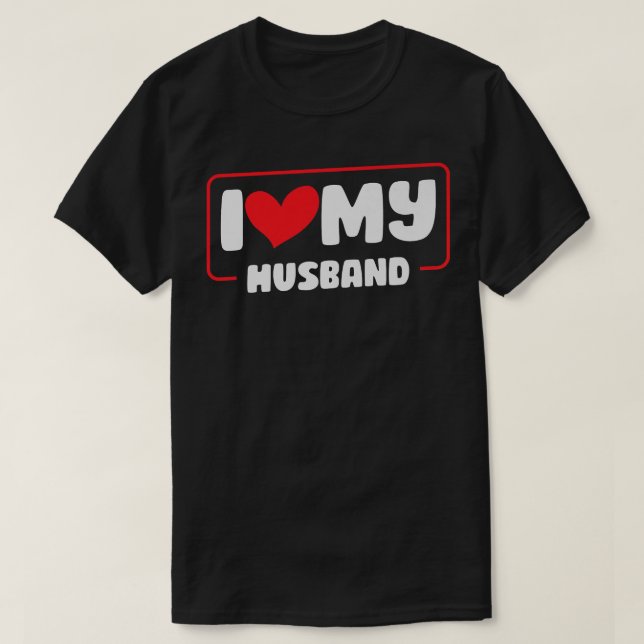 Ich Liebe meine Ehepaare T-Shirt (Design vorne)