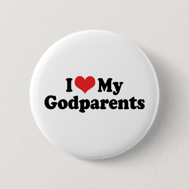 Ich Liebe meine Eltern Button (Vorderseite)