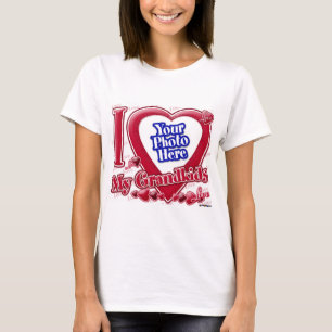 Ich Liebe meine Enkelkinder - Foto T-Shirt