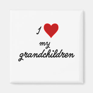 Ich Liebe meine Enkelkinder Magnet