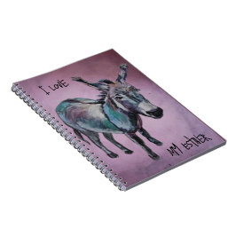 Ich Liebe meine Esther lila Notizblock